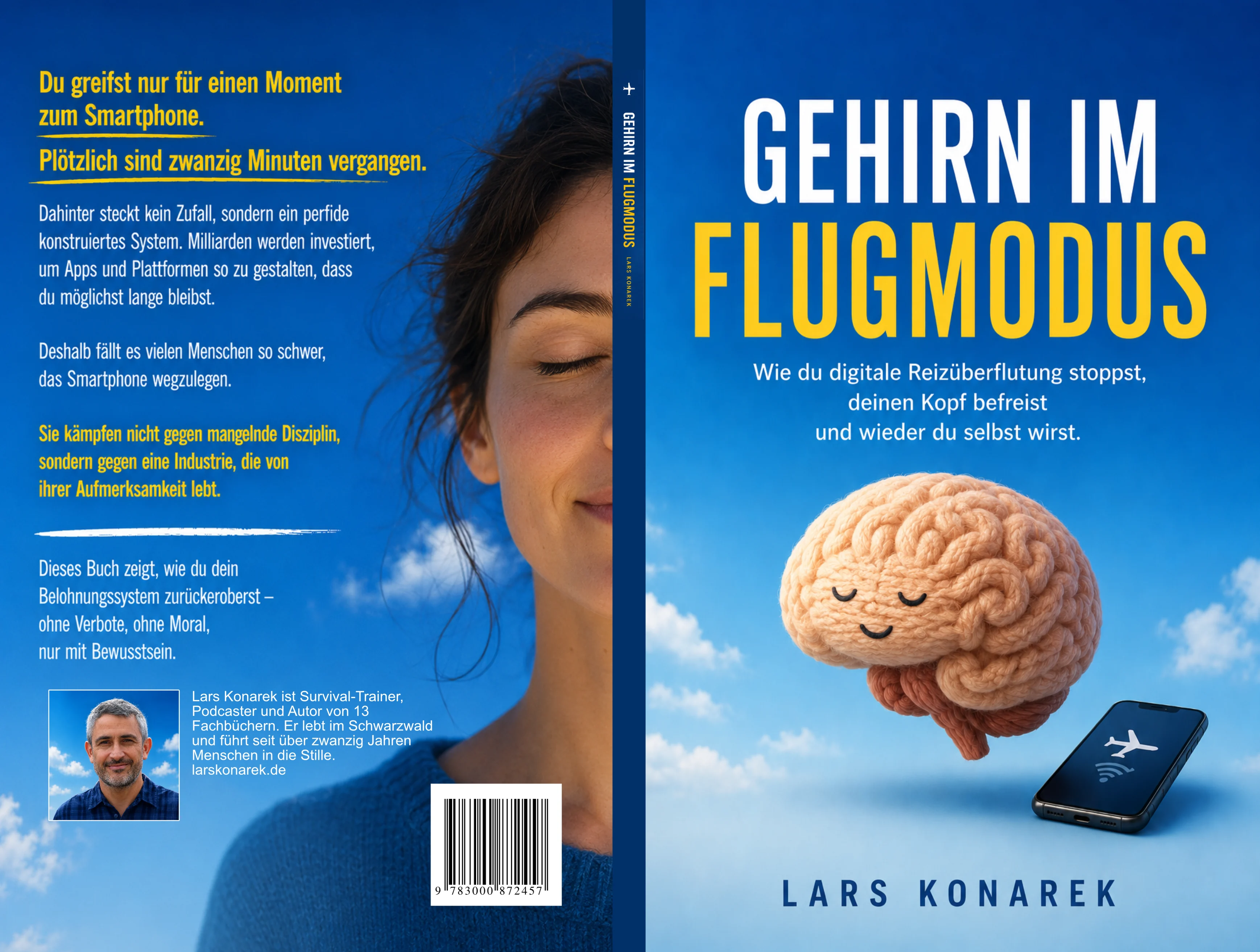 Gehirn im Flugmodus – Digital Detox Buch von Lars Konarek